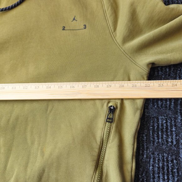 Jordan Brand 23 Engineered Hoodie Pullover olive camo green mens size Medium - Picture 9 of 13